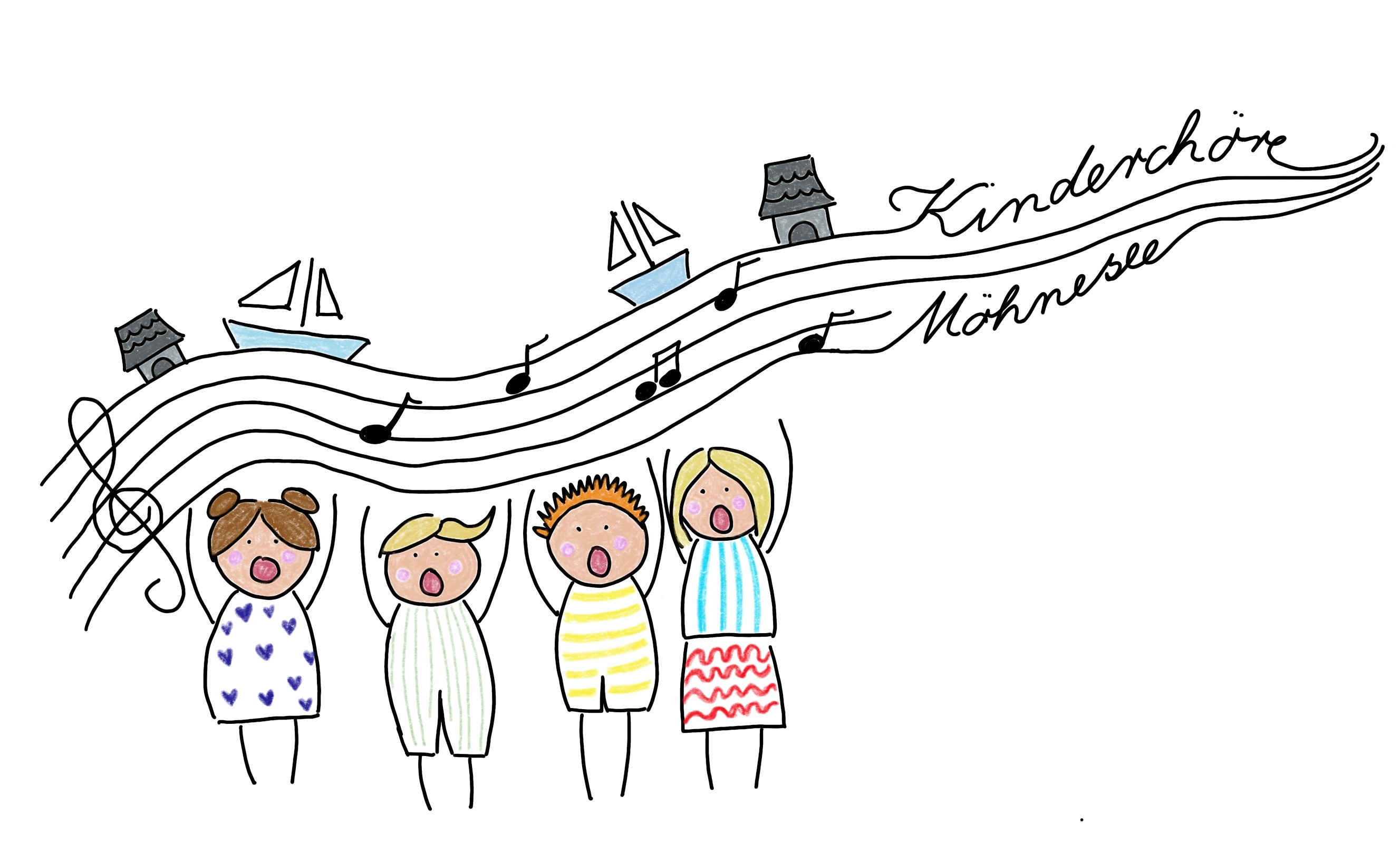 tanzende Kinder
